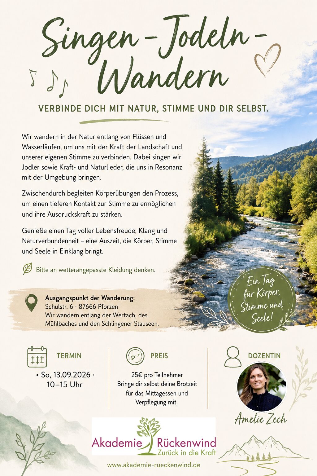 Singen Jodeln Wandern